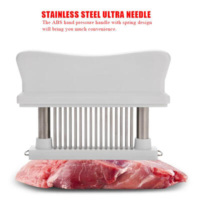 

Greensen 48 Stainless Steel Ultra Needle Blade Tenderizer for Tenderizing Steak