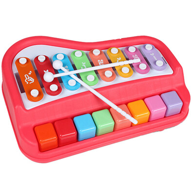 

Tailored 2 In 1 Xylophone for Kids For your Mini Musical Toy Bright Multi-Colored Keys