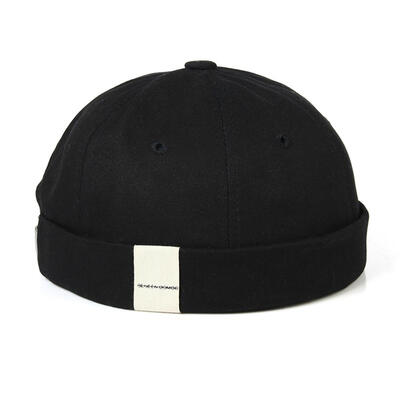 

Hip Hop Brimless Solid Color Skullcap Beanie Hat Unisex Cotton Sun Cap