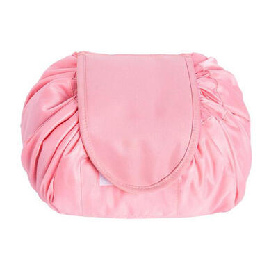 

Large Capacity Drawstring Cosmetic Bag Portable Travel Pouch Storage Bag