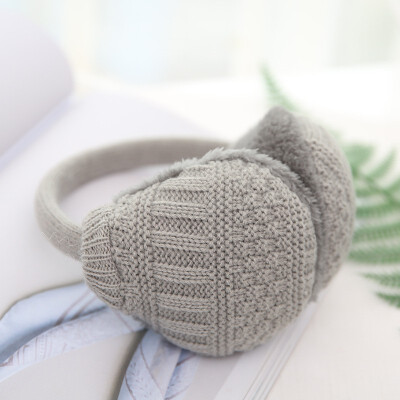 

Unisex Winter Warm Knitted Earmuffs Ear Warmers Muffs Women Men Earlap Cover