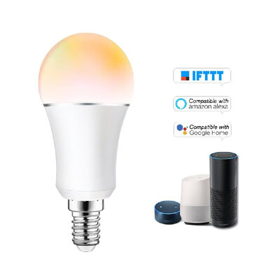 

V6 Smart WIFI LED Bulb RGBCW LED Bulb 11W E27 Dimmable Light Phone Remote Control Group Control Compatible with Alexa Google Hom