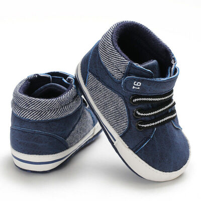

Newborn Baby Boy Girls Soft Sole Crib Shoes Warm Boots Anti-slip Sneakers 0-18M
