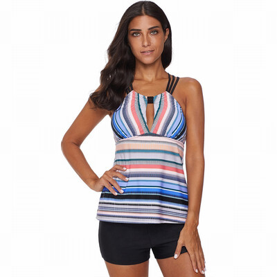 

Swimming suit split Womens Swimwear gather slim bikini