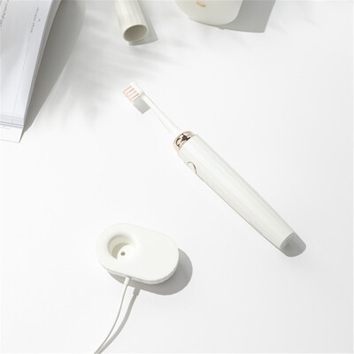 

Gobestart Portable Wireless Charging Waterproof Dental Care Electric Soft Toothbrush