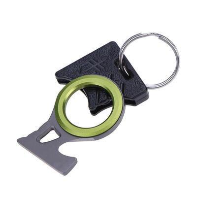 

Survive Single Finger Sharp Cut Rope Light Buckle Knife Key Chain Tool
