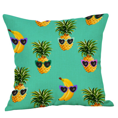 

Toponeto Flax Pillow Case Cover Garden Scenery Throw Sofa Car Cushion Cover Home Decor