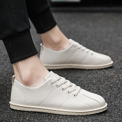 

Mens shoes summer 2019 new shoes mens tide shoes Korean version of the trend of small white shoes wild board shoes British casual shoes
