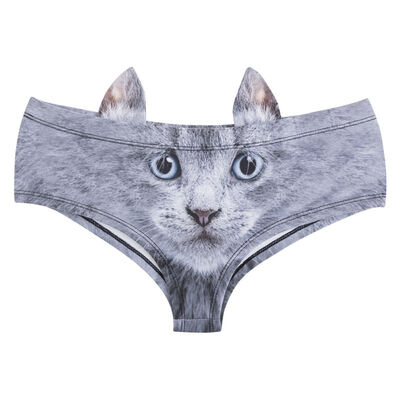 

Cute 3D Animals Print Panties for Women Seamless Cartoon Cats Panties Underwear Briefs Ladies Sexy Lingerie Girl Briefs