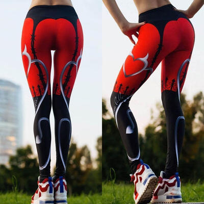 

Fashion Women Yoga Fitness Leggings Running Gym Stretch Sports High Waist Pants Trousers