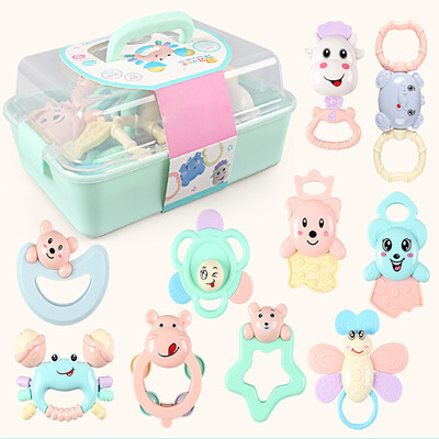 

Tailored ABS Freezer Safe Teether Sensory Toy for 0 to 12 Months Babies