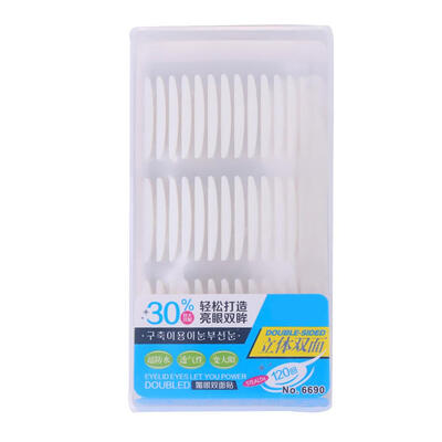 

120 Pairs Eyelid Stickers Double Eyelid Tapes Thin Invisible Big Eyes Tool