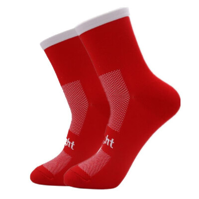 

Cycling Socks Moisture-wicking Bike Socks Men Women Sports Running Gym Training Socks Size 7-12