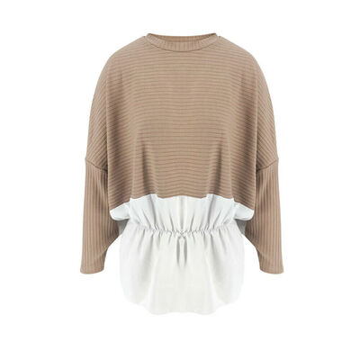 

Womens Long Sleeve Sweatshirt Pullover Tops Ladies Casual Loose Sweater Blouse