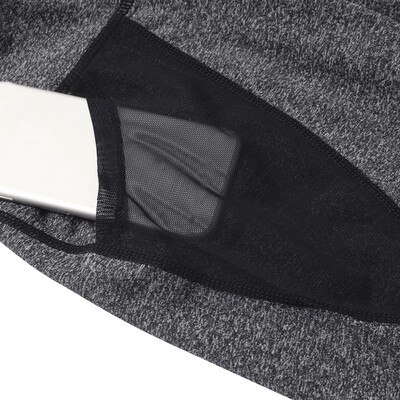 

Women Sports Yoga Pants Mesh Pockets Short Leggings Sportswear Fitness Skinny Bodycon Trousers