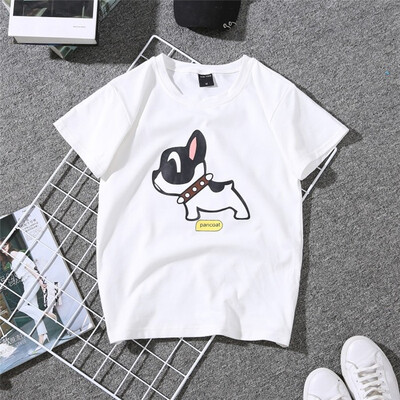 

Fashion T-shirt women short-sleeved loose round neck summer female T-shirt bottoming shirt