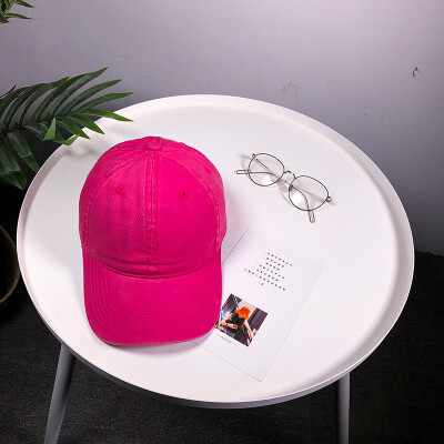 

Hat Female Spring&Summer Retro Washed Denim Pure Baseball Cap Korean Chao Ren Street Outdoor Hip-hop Duck Tongue Cap