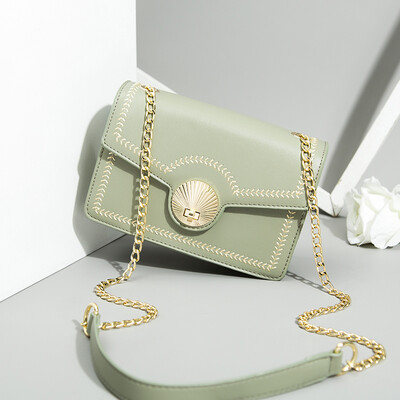 

Summer ins fashion girl chain shoulder Messenger bag Joker Western style diagonal