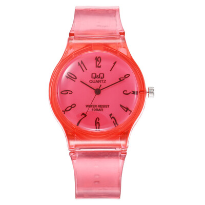 

Ins fresh Harajuku transparent cute student men&women fashion casual belt watch