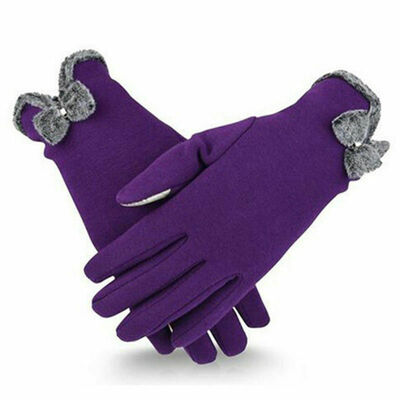 

2019 Winter Warm Thick Soft Cashmere Touch Screen Fleece Gloves For Women Ladies