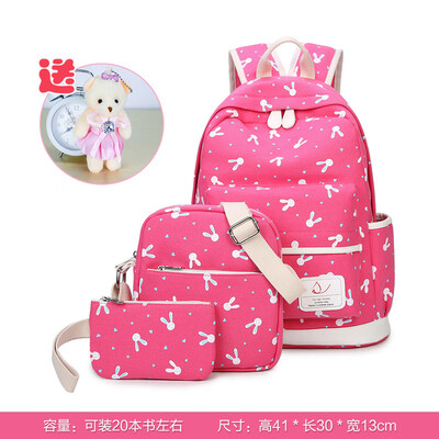 

Canvas backpack lady bag