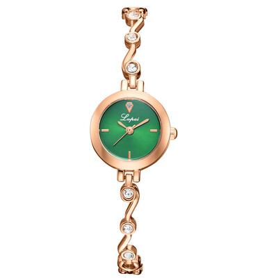 

Best Selling Women Watches Rose Dial Ladies Quartz Wristwatch Rhinestone Alloy Bracelet Strap Business Clock Gift Reloj Mujer50