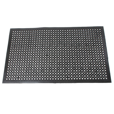 

36" x 60" Heavy-Duty Black Indoor Commercial Kitchen Industrial Anti-Fatigue Floor Mat