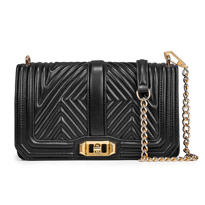 

Rmrebecca European&American fashion womens leather shoulder bag chain cowhide brand womens bag