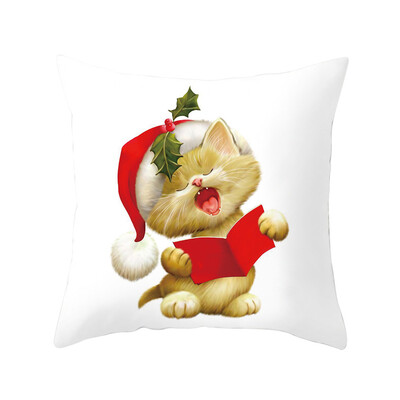 

Tailored Merry Christmas Super Soft Square Throw Pillow Pillow Cover 45x45cm Home Decor