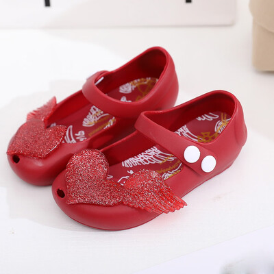 

Crystal Jelly Sandals Children Shoes Fish Head Shoes Girl Non-Slip Kids Sandal