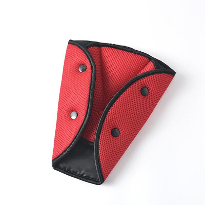 

Breathable Car Child Safety Cover Shoulder Harness Strap Adjuster Kids Seat Belt Clip