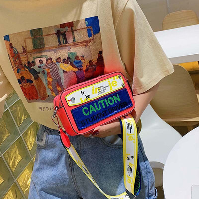 

Net red small bag female 2019 summer new wave Korean version of the wild Messenger bag ins girl shoulder bag small square bag