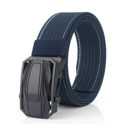 

High Quality Military Equipment Canvas Belt For Men Tactical Designer Jeans Belt Nylon Strap Sports Car Design Buckle Waist Belt