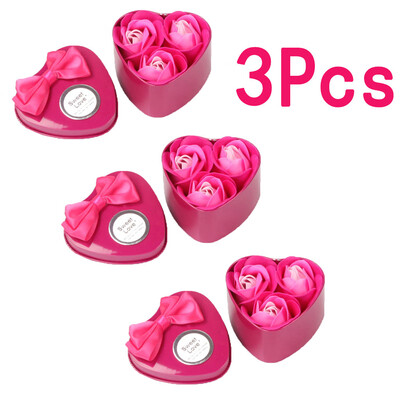 

Toponeto Heart Scented Bath Body Petal Rose Flower Soap Wedding Decoration Gift Best