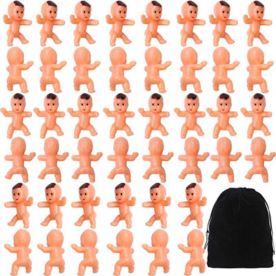 

〖Follure〗100 Pieces Mini Plastic Baby Favor Supplies for Baby Shower&Ice Cube Game