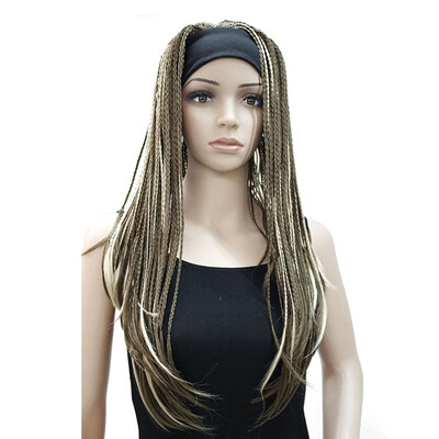 

StrongBeauty Long Braided Box Braids Wig Full Coverage Synthetic Wigs COLOUR CHOICES