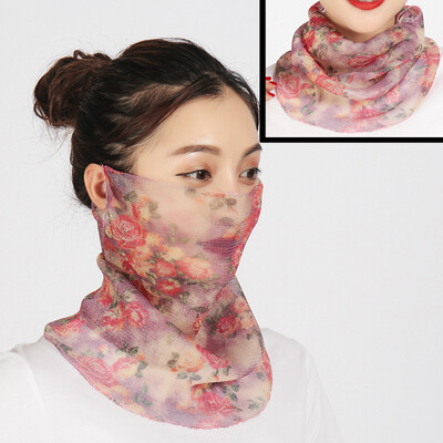

Variety of gold wire collar collar sunscreen mask hanging ear veil summer sunscreen scarves scarf breathable mesh