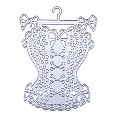 

Dress DIY Metal Cutting Dies Stencils Scrapbook Embossing Album Card Gifts