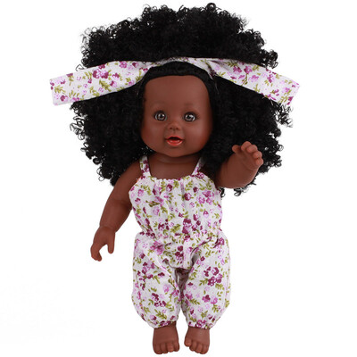 

Tailored Black Girl Dolls African American Play Dolls Lifelike 12 inch Baby Play Dolls A