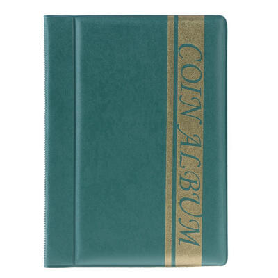

120 Pockets Coins Album Collection Book Commemorative Coin Storage Holders