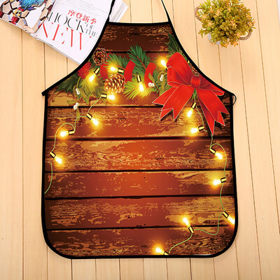 

Toponeto Christmas Decoration Waterproof Apron Kitchen Aprons Dinner Party Apron