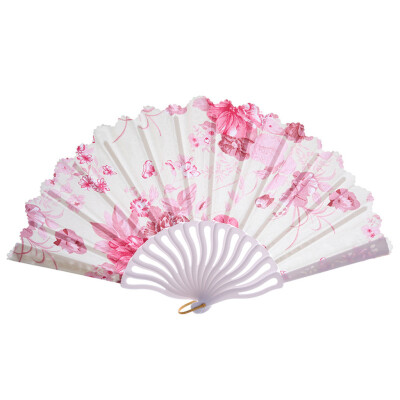 

Siaonvr Folding Chinese Style Hand Fan Fashion Party Dress Accessories Summer Fan