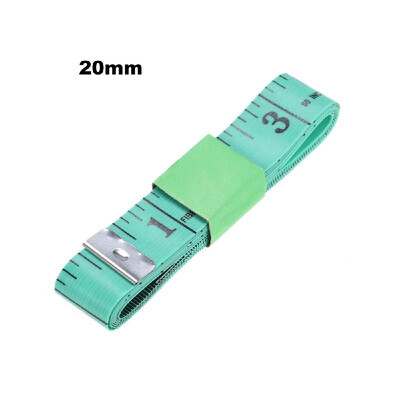 

1500mm Color Soft Inch Tape Measure Sewing Tapes Measuring Tape Mixed color&12mm