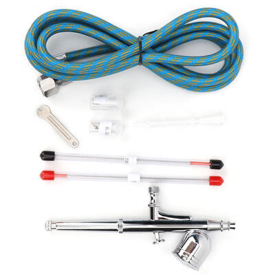 

Greensen Multi-purpose Dual Action Airbrush Kit Spray Gun 02 05mm Needle Art Paint Nail Tool
