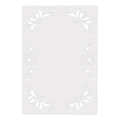 

Reusable Plastic Cake Spraying Mould Border Stencils DIY Art Drawing Painting Template Cake Baking Decoration Tool Bakery Accessor