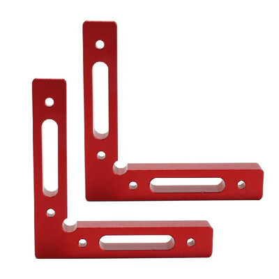 

2pcs Aluminum Alloy Precisio n 90°Right Angle Positioning Block Jig for Wood Working Precise