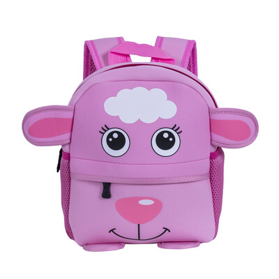 

2018 New Style Casual Cute Kid Toddler School Bags Colorful Kindergarten Schoolbag 3D Cartoon Animal Bag