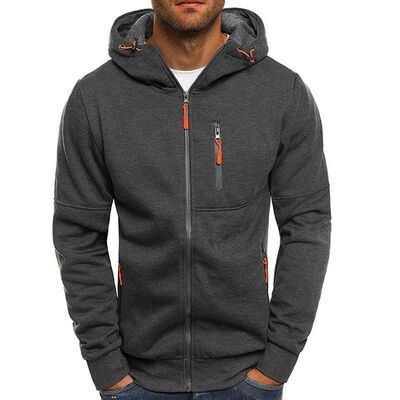 

Mens Winter Hoodies Slim Fit Hooded Sweatshirt Outwear Sweater Warm Coat Jacket