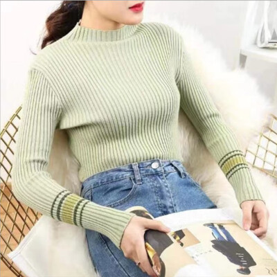 

Womens Sweaters Autumn Winter Knitted Sweater Thin Pullover Female Slim Soft Jumper Pull Femme Hiver Pink Knit Tops