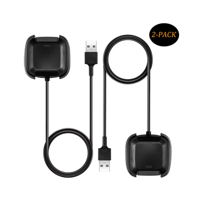 

ECSEM Charger for Fitbit Versa Charging Cable USB 33ft1m Dock Stand for Fitbit Versa Smartwatch